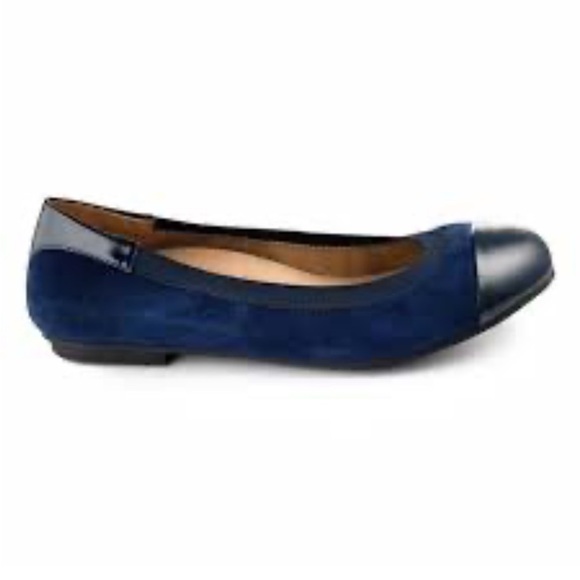 Vionic women’s spark Tiegan Navy Women's Flats size 6.5 - Picture 1 of 8